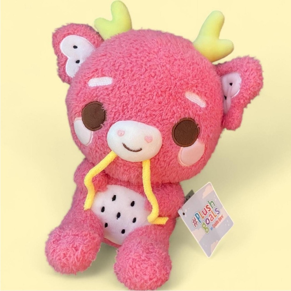 NWT - Dorian‎ the Fruit Dragon - Cuddle Barn Plush Goals Soft Stuffed Animal